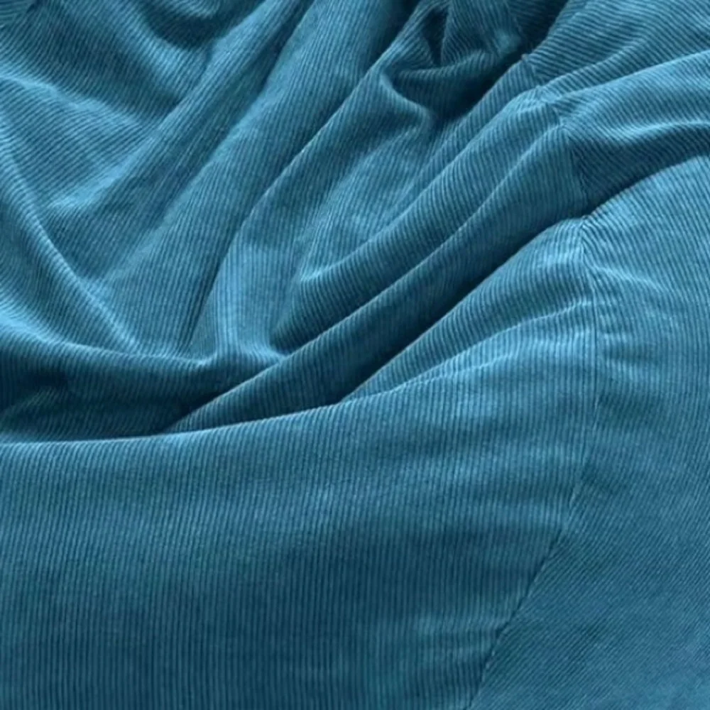 Bean Bag Chair Cover MEDIUM (200L)-BLUE ENCRE